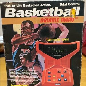 BAMBINO Red Electronic Basketball Game FROM 1979.